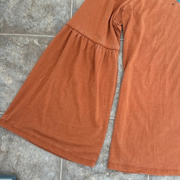 Panhandle Women’s Boho Embroidered western Long Bell Sleeve Top Neutral XXL - Picture 10 of 13